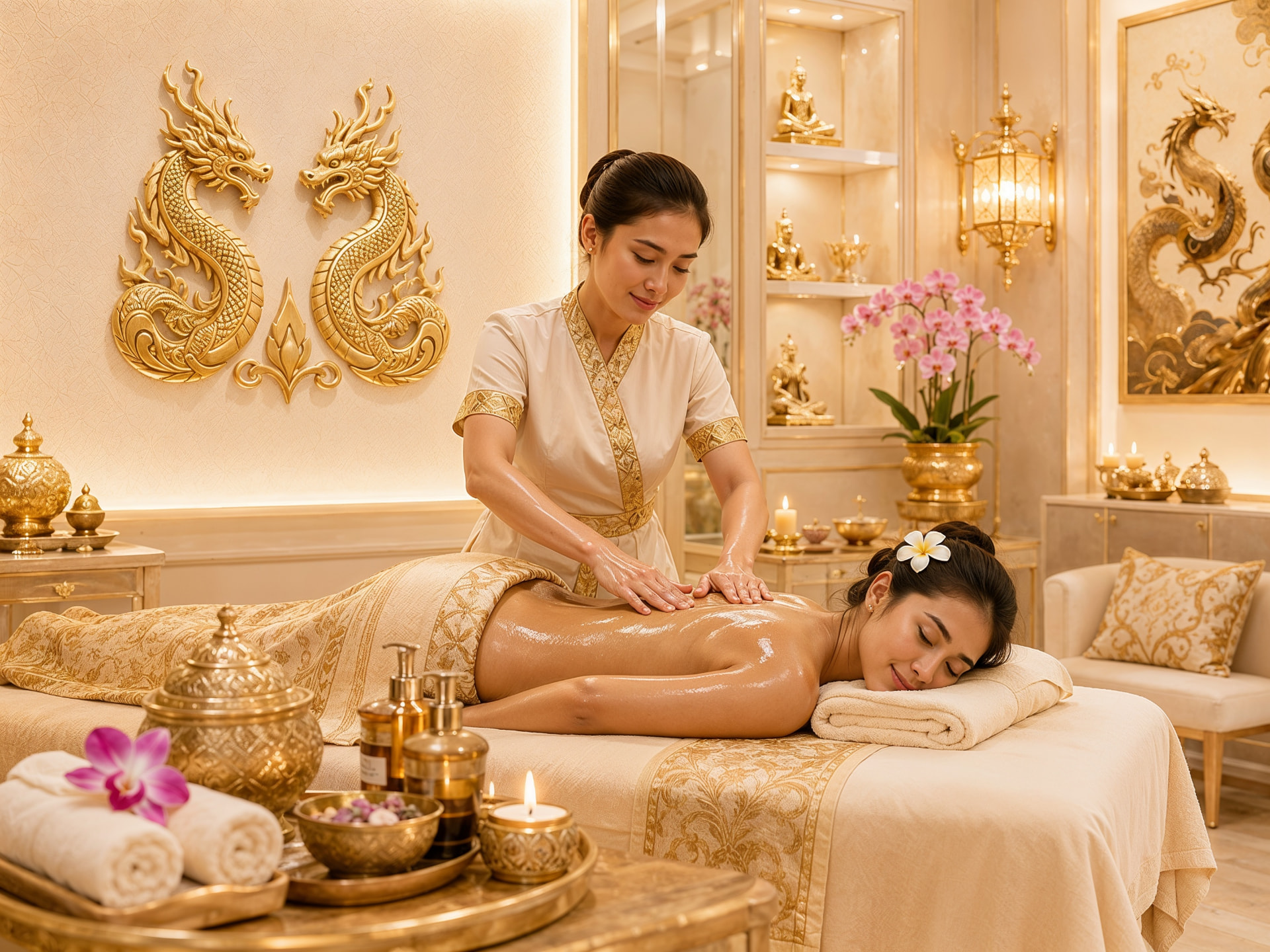 Oil Massage at Thai Smile Massage & Spa, Carlisle