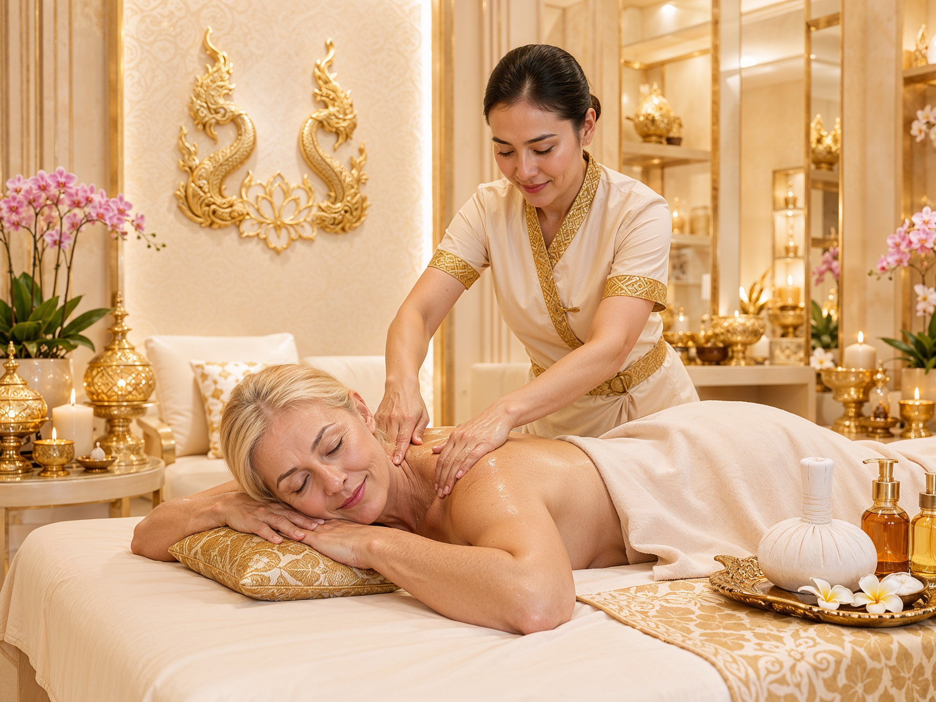 Back, Neck & Shoulders Massage at Thai Smile Massage & Spa, Carlisle